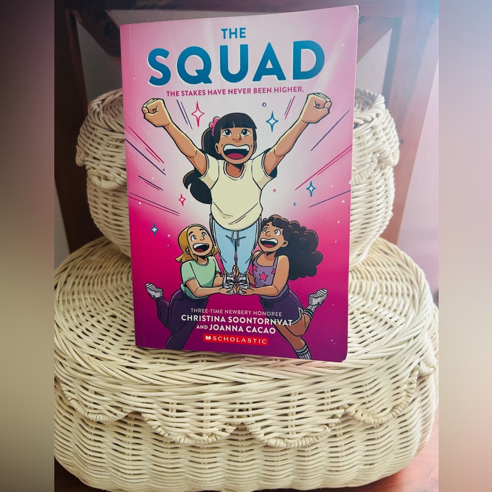Scholastic 'The Tryout Squad' Pink and Purple Graphic Novel